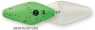 DAM Effzett Pro Trout Inline Spoons 2,8 - Green Black Flake