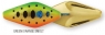 DAM Effzett Pro Trout Inline Spoons 5 - Green Orange Smolt UV